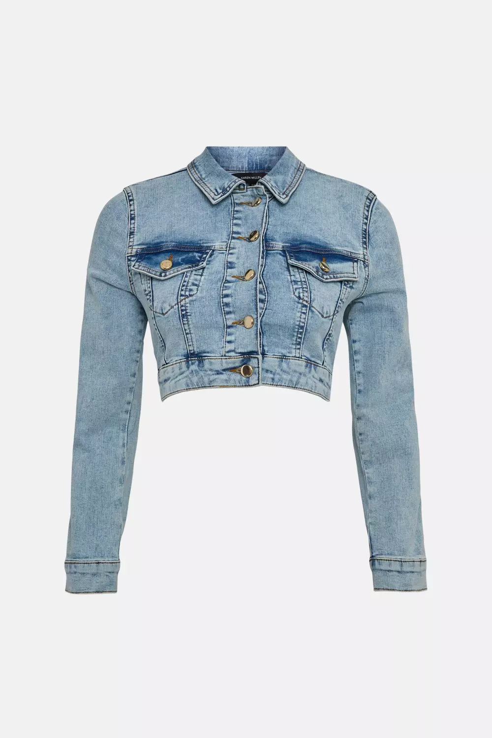 Karen millen clearance denim jacket